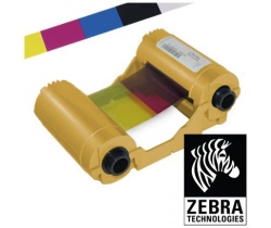Zebra 800033-840, Красящая лента YMCKO для ZXP3, 200 отпечатков