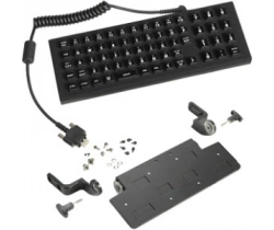 Zebra (Motorola) Клавиатура для VC70 QWERTY, 65 клавиш с подсветкой, IP66, Secured USB-A (в комплекте с крепежом)