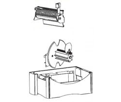 Zebra 79835, Намотчик с отделителем для ZM400