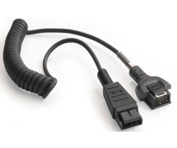 Zebra 25-155758-01R, CBL:MC95 HEADSET ADAPTER;QD VXI COILED