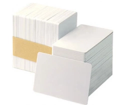 Zebra 104523-811, Карточки, White PVC, 30 Mil, Retransfer-Ready, 500 шт