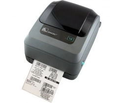 Принтер этикеток термотрансферный Zebra GX430t (GX43-102410-000), 300 dpi, 102 мм/c, до 104 мм, RS, USB, Ethernet