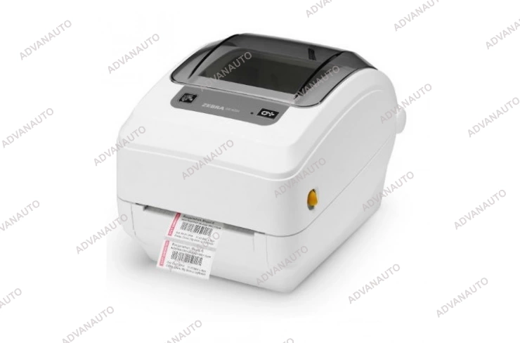Принтер этикеток термотрансферный Zebra GK420t (GK42-102210-000), 203 dpi, 127 мм/c, до 104 мм, USB/RS/LPT, медицинский фото 1