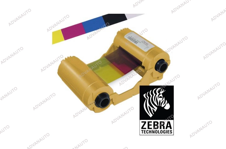 Zebra 800033-840, Красящая лента YMCKO для ZXP3, 200 отпечатков фото 1