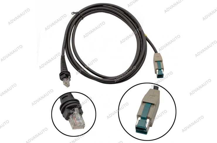 Honeywell USB кабель CBL-503-300-S00 PlusPower 3м, 12V, прямой фото 1