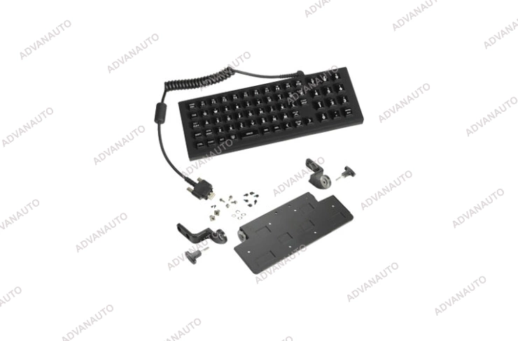 Zebra (Motorola) Клавиатура для VC70 QWERTY, 65 клавиш с подсветкой, IP66, Secured USB-A (в комплекте с крепежом) фото 1