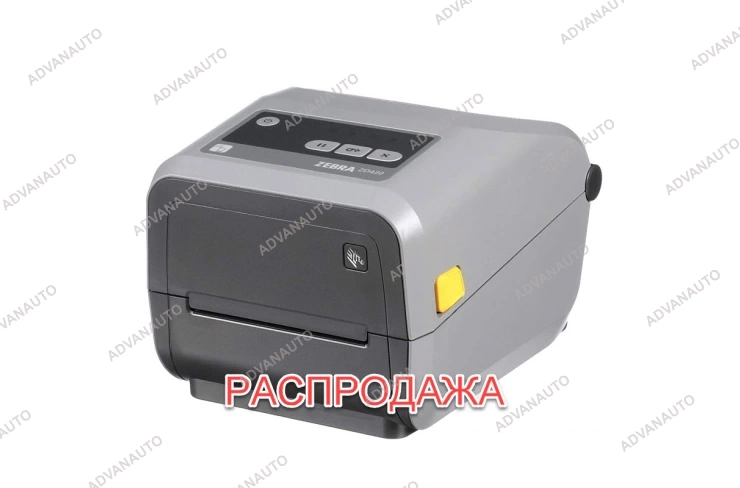 Принтер этикеток термотрансферный Zebra ZD420 (ZD42043-C01W01FB), 300 dpi, 152 мм/c, до 104 мм, USB фото 1