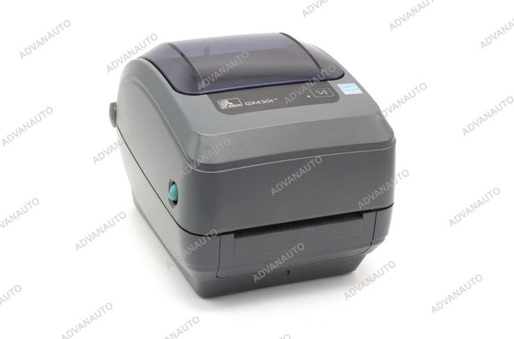 Принтер этикеток термотрансферный Zebra GX430t (GX43-102510-000), 300 dpi, 102 мм/c, до 104 мм, RS, USB, Parallel фото 1