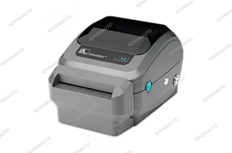 Принтер этикеток термотрансферный Zebra GX430t (GX43-100412-000), 300 dpi, 102 мм/c, до 104 мм, RS, USB, Ethernet, отрезчик фото 1