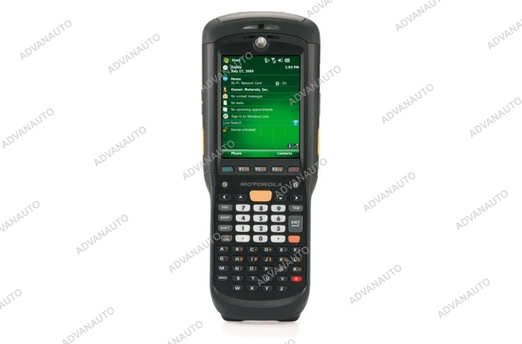 Терминал сбора данных Motorola (Symbol) MC9590-KA0DAB00100, 1D, цв сенсорный, WiFi, 256MB/1GB+SD карта, 52 key, WM 6.5 Classic фото 1