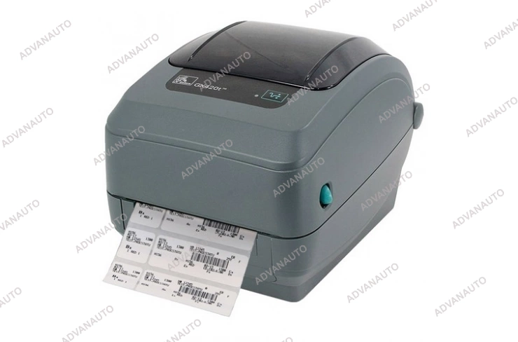 Принтер этикеток термотрансферный Zebra GX420t (GX42-100410-000), 203 dpi, 152 мм/c, до 104 мм, RS, USB, Ethernet фото 1