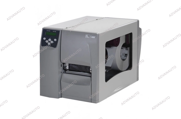 Принтер этикеток термотрансферный Zebra S4M (S4M00-2101-0200T) 203 dpi, 152 мм/с, до 114 мм, Ethernet, USB, 8 Мб DRAM, 4 Мб Flash фото 1