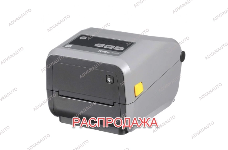 Принтер этикеток термотрансферный Zebra ZD420 (ZD42042-C01M00EZ), 203 dpi, 152 мм/c, до 104 мм, USB фото 1