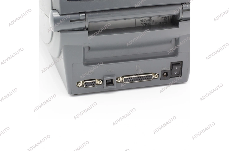 Принтер этикеток термотрансферный Zebra GX430t (GX43-102510-000), 300 dpi, 102 мм/c, до 104 мм, RS, USB, Parallel фото 2