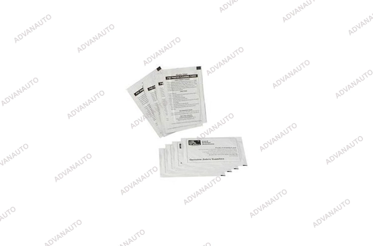 Zebra 105912-913, Чистящий комплект для P330i/430i, 25 std card/25 T card фото 1