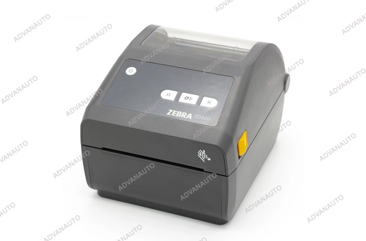 Принтер этикеток термо Zebra ZD420 (ZD42042-D0E000EZ), 203 dpi, 152 мм/c, до 104 мм, USB, Modular Connectivity Slot фото 1