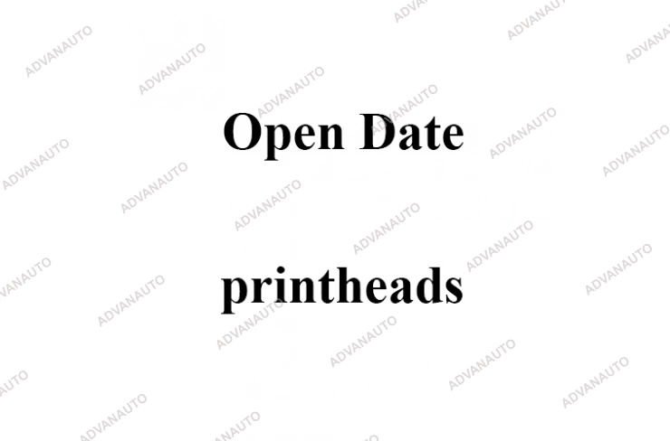 Печатающая головка принтера Open Date MC-750, Thermocode 107CL, 107CR, 107L, 107M, 107S, 300 dpi фото 1
