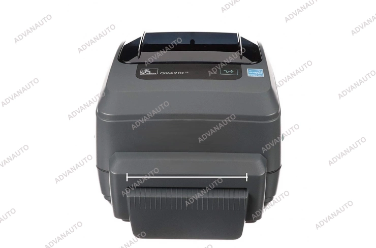 Принтер этикеток термотрансферный Zebra GX420t (GX42-102512-000), 203 dpi, 152 мм/c, до 104 мм, USB, отрезчик фото 1