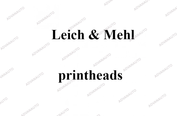 Печатающая головка принтера Leich & Mehl PAW80 серия, 200 dpi фото 1