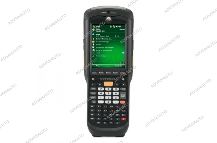 Терминал сбора данных Motorola (Symbol) MC9596-KDAEAB00100, 2D сканер, цв сенсорный, WiFi, 256MB/1GB, 52 key, WM фото 1
