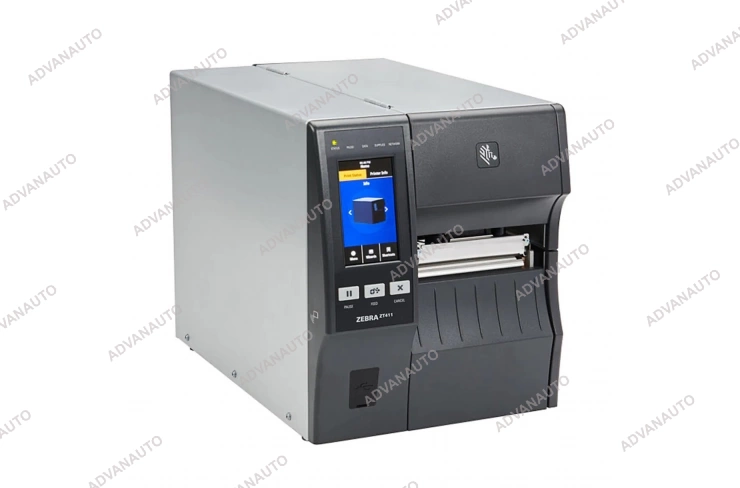 Принтер этикеток термотрансферный Zebra ZT411 (ZT41143-T410000Z), 300 dpi, 104 мм, Ethernet, USB, смотчик, отделитель фото 4