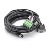 HIKROBOT Кабель MV-IDA-PE-M12A17pF-openRJ45DB9-ST-7m фото 1