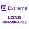Лицензии Extreme Networks для NX-6500, 12 adaptive licenses NX-6500-AP-12 фото 1