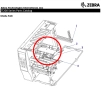 Zebra Механизм риббона в сборе для принтера ZT210, ZT220, ZT230 фото 2