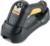Zebra LS3578-FZBR0100IR, Сканер штрих-кода LS3578 беспроводной, Fuzzy Logic, желтый, крэдл с блоком питания и кабелем RS232 фото 1