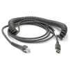 Кабель Datalogic 90A052066, USB, 5 м, витой, белый фото 1