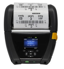 Мобильный термопринтер Zebra ZQ630 Plus (ZQ63-AUXAE14-00), 203 dpi, 4'', USB, Wi-Fi 6, Bluetooth 5.3, стандартный аккумулятор