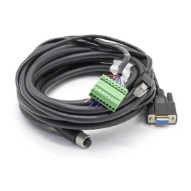 HIKROBOT Кабель MV-IDA-PE-M12A17pF-openRJ45DB9-ST-7m