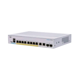 Коммутатор Cisco CBS250-8P-E-2G управляемый