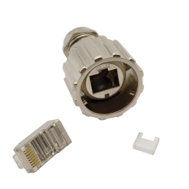 Коннектор Ethernet всепогодный Conec RJ45, IP67