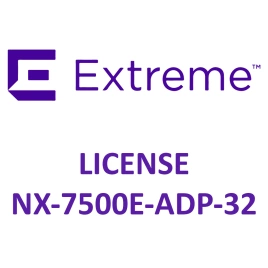 Лицензии Extreme Networks для NX-7500, 32 adaptive exrpress ap licenses NX-7500E-ADP-32