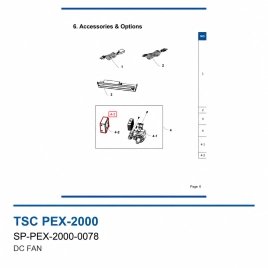 Вентилятор TSC PEX-2000 (SP-PEX-2000-0078) фото 2