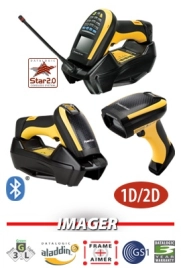DATALOGIC PD9531-BK-RTK20, Сканер PowerScan Retail PD9531, RS-232 Kit, Black (Kit inc. PD9531-BK-RT Scanner and CAB-434 Cable.) фото 1