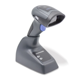 DATALOGIC QM2430-BK-433, Сканер QuickScan Mobile QM2430, 433 MHz, Kit, 2D Imager, Black (Kit inc. Imager and Base Station/Charger. Cables and Power Su фото 1