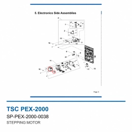 Шаговый двигатель TSC PEX-2000 (SP-PEX-2000-0038) фото 2
