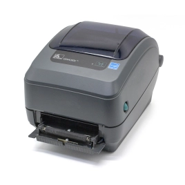 Zebra GX43-102421-000 Принтер Zebra GX430t, 300dpi, USB, Serial, Ethernet, Dispenser (Peeler).Ref фото 1