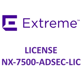 Лицензии Extreme Networks для NX-7500, advanced security licenses NX-7500-ADSEC-LIC