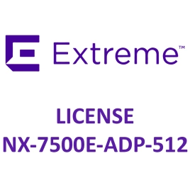 Лицензии Extreme Networks для NX-7500, 512 adaptive exrpress ap licenses NX-7500E-ADP-512