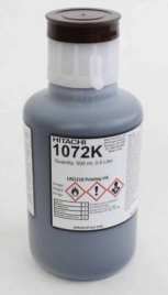 Hitachi Чернила чёрные 1072 для маркировочных принтеров, 500мл