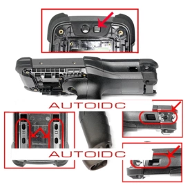 Zebra Корпус, задняя часть с рукояткой пистолетной для MC9300G, MC930B, MC930P, v.1