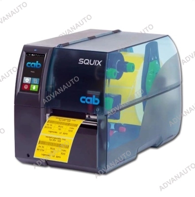Принтер этикеток термотрансферный Cab SQUIX 4/300 (5977001), 300 dpi, Bluetooth, RS-232, Ethernet, USB, отрезчик фото 1