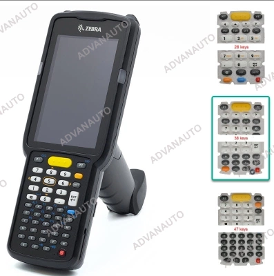 Терминал сбора данных Zebra (Motorola) MC330M-GE3HA2NA, 2D сканер, цв сенсорный, WiFi, 2GB/16GB, 38 кн, Android фото 1