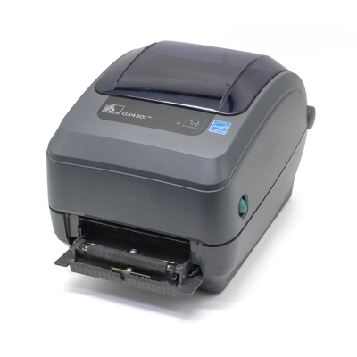 Принтер этикеток термотрансферный Zebra GX430t (GX43-102421-000), 300 dpi, 4'', Ethernet, отделитель фото 1