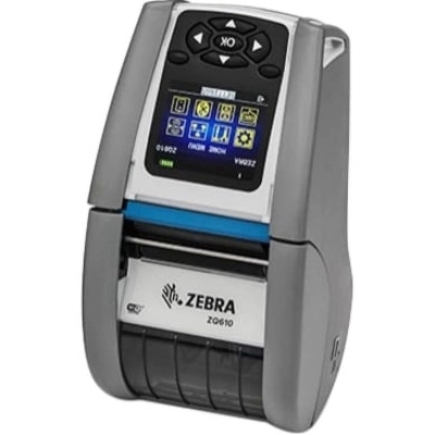 Мобильный термопринтер Zebra ZQ610 HC (ZQ61-HUWA000-00), 203 dpi, 2'', USB, Wi-Fi, Bluetooth.Ref фото 1