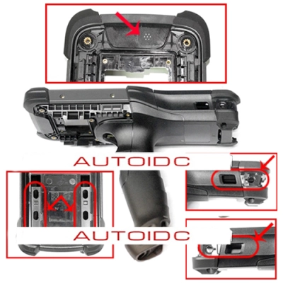 Zebra Корпус, задняя часть с рукояткой пистолетной для MC9300G, MC930B, MC930P, v.2 фото 1