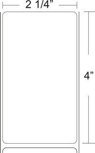 Zebra 800262-405, Этикетки Z-Select 2000D 57x102 мм (700 эт., TLP) фото 1